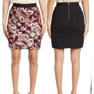 Walter Baker Portia Skirt, Sequin Bloom Size 4